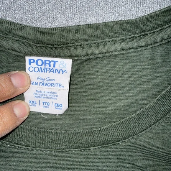 Embroidery Ukraine Trident Golden Women T Shirt Size 2XL - Picture 3 of 6